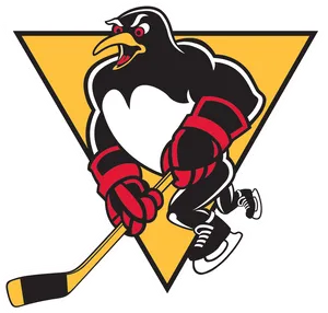 Hockey Penguin Mascot Logo PNG