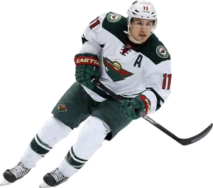 Hockey_ Player_ In_ Action.png PNG image