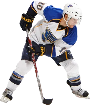 Hockey_ Player_ In_ Action.png PNG image