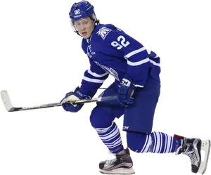 Hockey Player In Action.png PNG