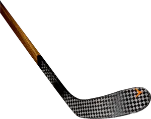 Hockey Stick Carbon Fiber Design PNG