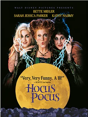 Hocus Pocus Movie Poster PNG image