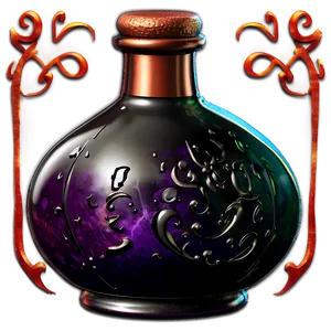 Hocus Pocus Potion Bottle PNG Fdi