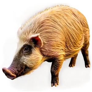 Hog In Sunshine PNG Wcg