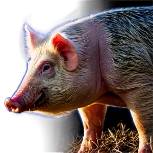 Hog On Farm Png Btd PNG image