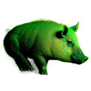 Hog Silhouette PNG Cho