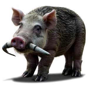 Hog With Tusks Png 59 PNG image