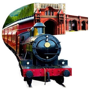 Hogwarts Express Arrival PNG Nhm4 PNG