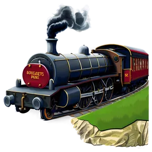 Hogwarts Express Cartoon Png 06292024 PNG image