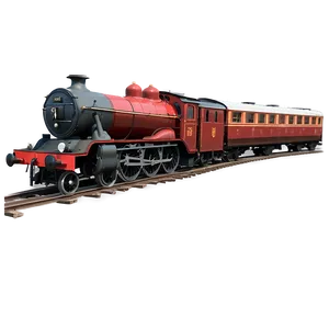 Hogwarts Express Realistic PNG 2