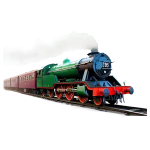 Hogwarts Express Realistic PNG 54