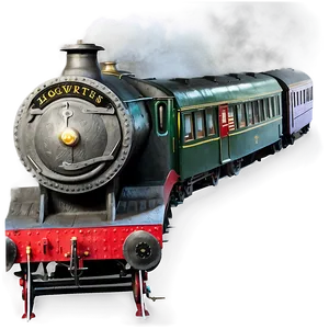 Hogwarts Express Scene PNG 06292024