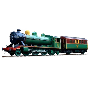 Hogwarts Express Scene PNG 30