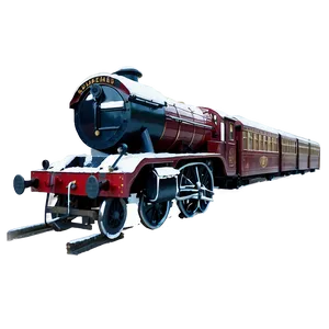 Hogwarts Express Winter Journey Png 06252024 PNG image