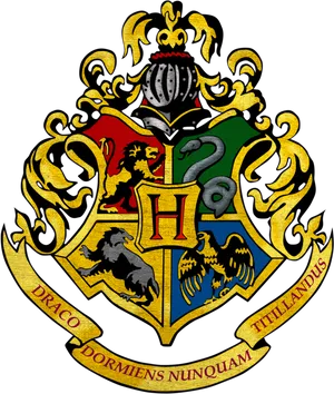 Hogwarts School Crest PNG image