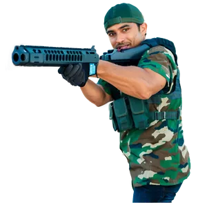 Holding Gun PNG 56 PNG