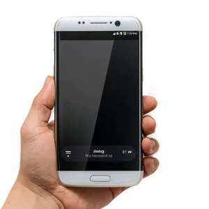 Holding Phone Isolated Png 7 PNG image