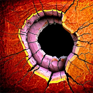 Hole Crack Damage PNG 17 PNG