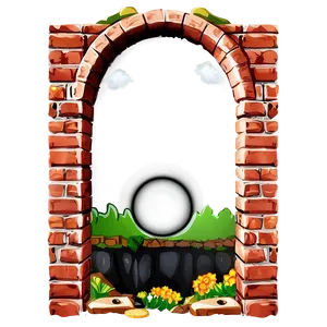 Hole In Brick Wall PNG 06112024 PNG