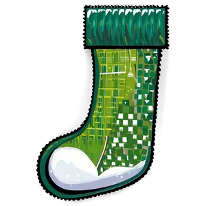 Holiday Christmas Stocking PNG 51