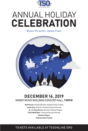 Holiday Concert Poster2019 PNG