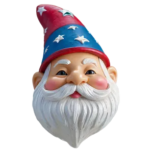 Holiday Garden Gnome PNG Cab