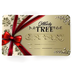 Holiday Gift Card Png Djl PNG image