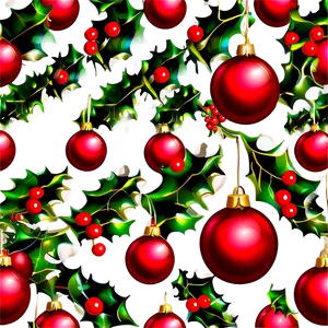 Holiday Holly Berries PNG 30