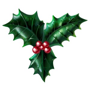 Holiday Holly PNG 05252024