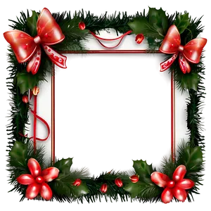 Holiday Photo Frame PNG 55