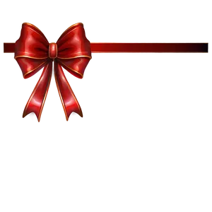 Holiday Red Bow PNG 05252024 PNG
