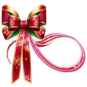 Holiday Ribbon Bows PNG 85 PNG