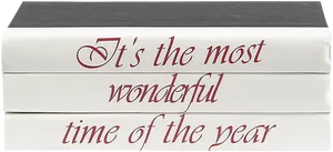 Holiday Season Decorative Books