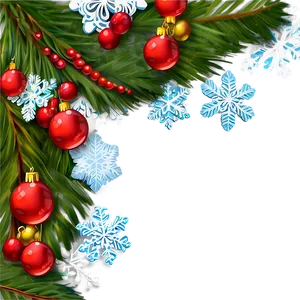 Holiday Snow Border Png Kid86 PNG image