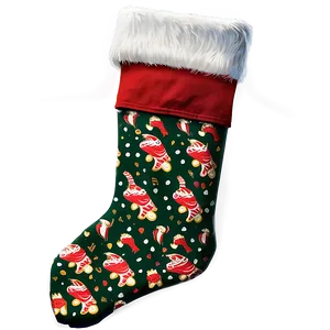 Holiday Stocking Png Bck97 PNG image