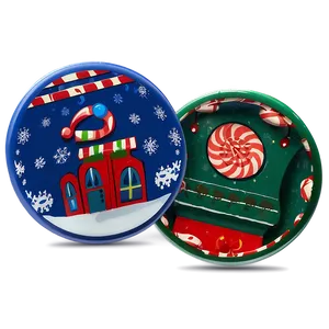 Holiday Themed Coaster PNG 27 PNG