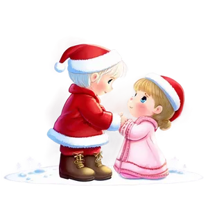 Holiday Themed Precious Moments Png 41 PNG image