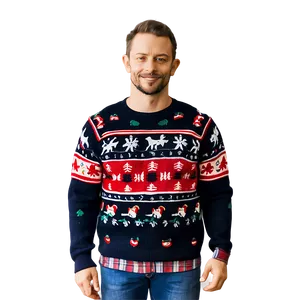 Holiday-themed Ugly Sweater PNG Mhf2 PNG