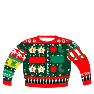 Holiday-themed Ugly Sweater Png Wgu PNG image