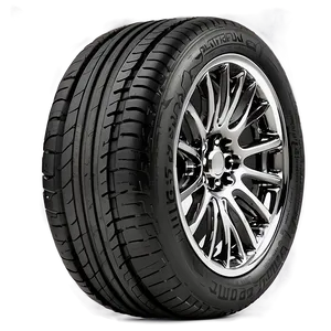 Hollow Spoke Car Wheel PNG Ctu PNG
