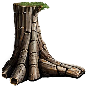 Hollow Tree Trunk PNG Ewt