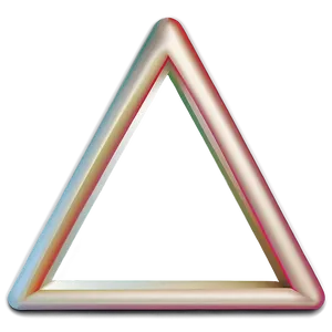 Hollow Triangle Outline Png Aix PNG image