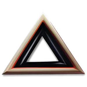 Hollow Triangle Outline Png Otw95 PNG image