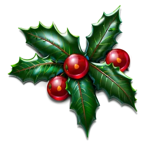 Holly And Berries PNG 63