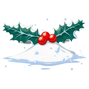 Holly And Snow PNG Ddy25 PNG