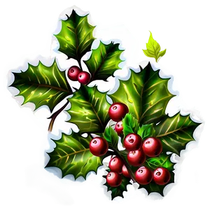 Holly Berries PNG Kji