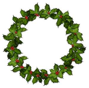 Holly Berry Wreath Frame