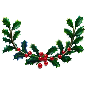 Holly Border PNG Wqn PNG