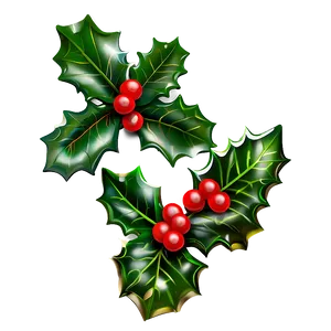 Holly Decoration Png Obs92 PNG image