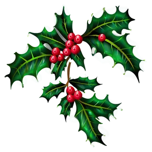 Holly Pattern PNG 05252024